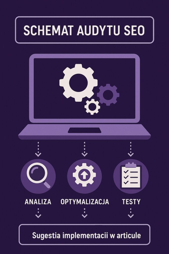 Koncepcyjna ilustracja SEO copywritingu